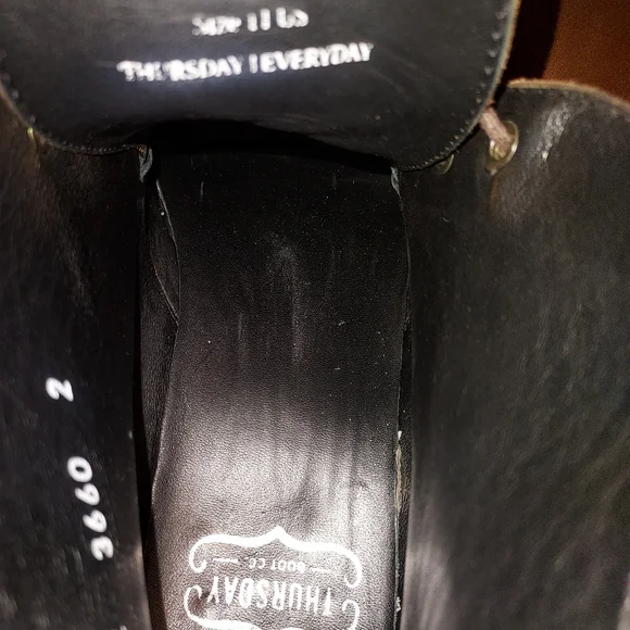 Thursday Boot Company Everyday Mens Brown Leather Ankle Chukka Boots USA - Picture 10 of 12